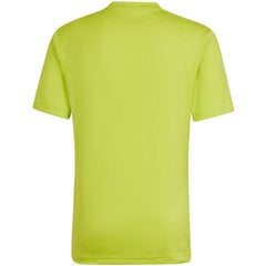 Мужская спортивная футболка Adidas Entrada 22 Graphic Jersey M HF0118, желтая цена и информация | Мужская спортивная одежда | 220.lv