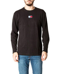 Vīriešu džemperis Tommy Hilfiger Jeans, melns cena un informācija | Vīriešu džemperi | 220.lv