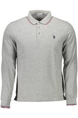 Polo T-krekls vīriešiem U.S. Polo Assn. 60641 47773, pelēks cena un informācija | Vīriešu T-krekli | 220.lv