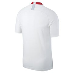 Футболка мужская Nike Poland Vapor Match Home M 922939100, белая цена и информация | Мужские футболки | 220.lv