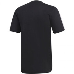 T-krekls vīriešiem Adidas Essentials 3 Stripes Tee M DQ3113, melns cena un informācija | Vīriešu T-krekli | 220.lv