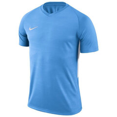 T-krekls vīriešiem Nike Dry Tiempo Prem Jsy SS M 894230412, zils cena un informācija | Vīriešu T-krekli | 220.lv