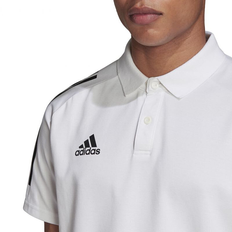 T-krekls vīriešiem Adidas Condivo 20 Polo M EA2517, balts cena un informācija | Vīriešu T-krekli | 220.lv