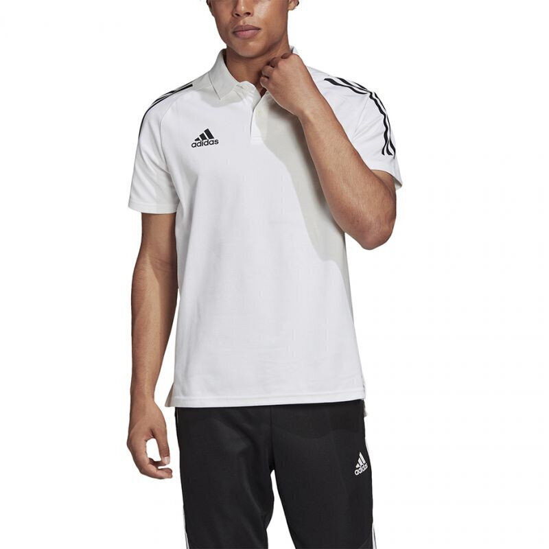 T-krekls vīriešiem Adidas Condivo 20 Polo M EA2517, balts cena un informācija | Vīriešu T-krekli | 220.lv