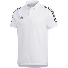 Футболка мужская Adidas Condivo 20 Polo M EA2517, белая цена и информация | Мужские футболки | 220.lv