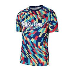 T-krekls vīriešiem Nike FC Barcelona Pre Match 20/21 M CW7750492, zils cena un informācija | Vīriešu T-krekli | 220.lv