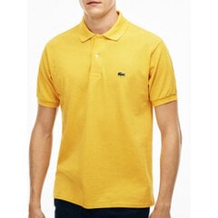 Мужская футболка Lacoste M L126400HQD, желтая цена и информация | Мужские футболки | 220.lv