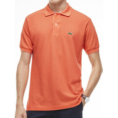 T-krekls vīriešiem Lacoste M L121200G5P, oranžs cena un informācija | Vīriešu T-krekli | 220.lv