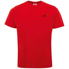 Мужская футболка Kappa ILJAMOR M 309000 181664, красная цена и информация | Мужские футболки | 220.lv