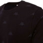T-krekls vīriešiem Kappa Izdot T Shirt M 309037 194006, melns цена и информация | Vīriešu T-krekli | 220.lv