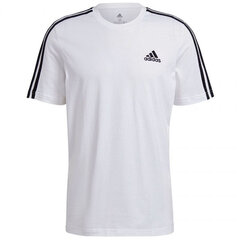 Футболка мужская Adidas Essentials M GL3733, белая цена и информация | Мужские футболки | 220.lv