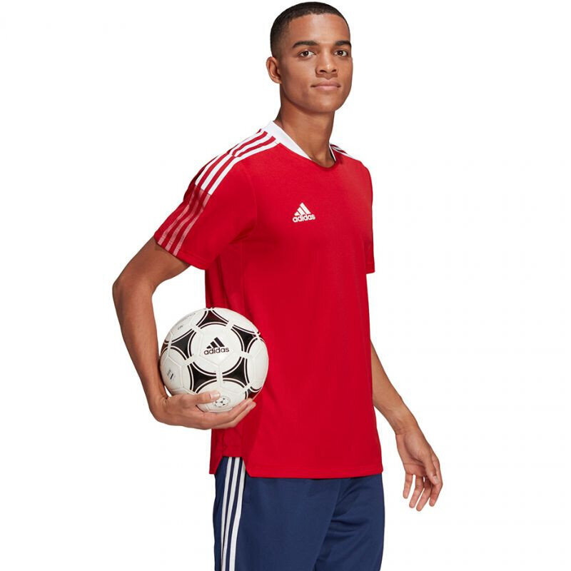 T-krekls vīriešiem Adidas Tiro 21 Training Jersey M GM7588, sarkans cena un informācija | Vīriešu T-krekli | 220.lv