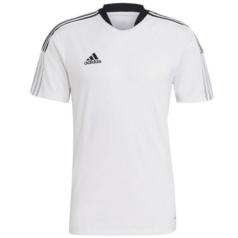 T-krekls vīriešiem Adidas Tiro 21 Training Jersey M GM7590, balts цена и информация | Vīriešu T-krekli | 220.lv