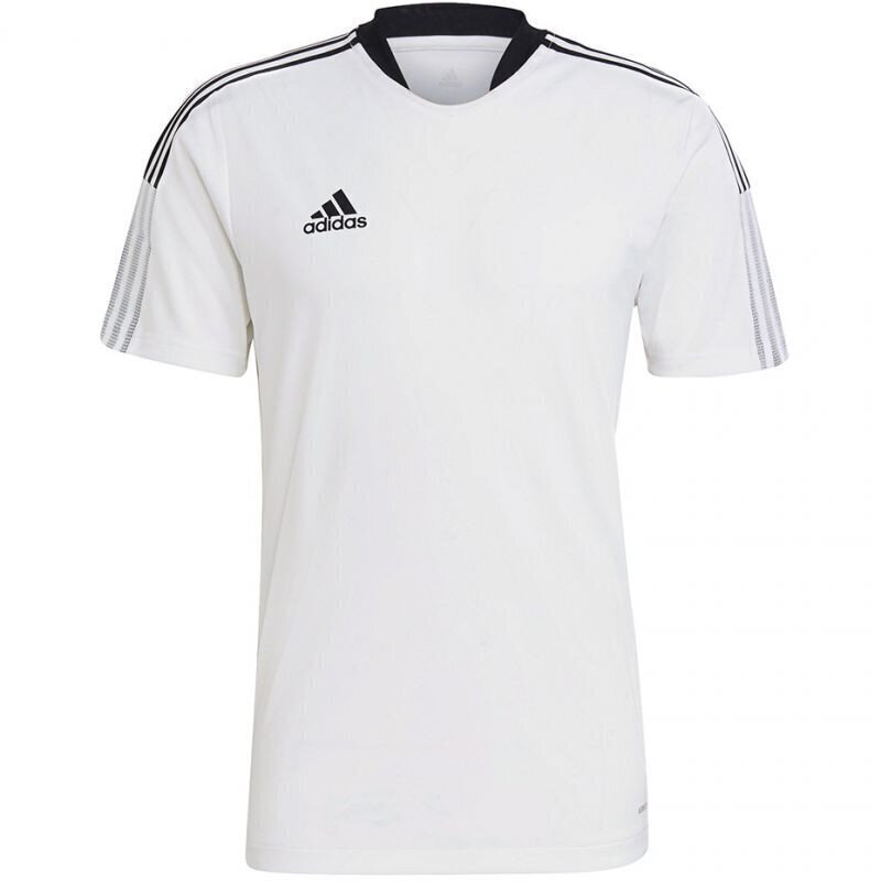 T-krekls vīriešiem Adidas Tiro 21 Training Jersey M GM7590, balts цена и информация | Vīriešu T-krekli | 220.lv