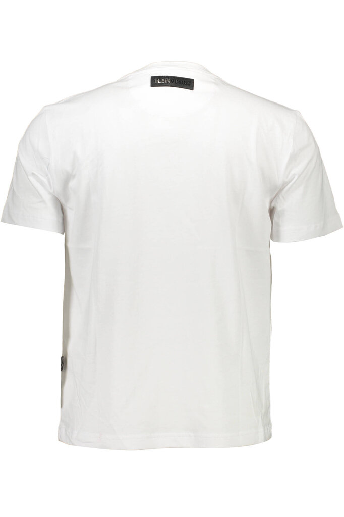 T-krekls vīriešiem Plein Sport TIPS128, balts цена и информация | Vīriešu T-krekli | 220.lv
