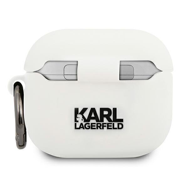 Karl Lagerfeld KLACA3SILCHWH AirPods 3 cena un informācija | Austiņas | 220.lv