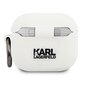 Karl Lagerfeld KLACA3SILCHWH AirPods 3 cena un informācija | Austiņu piederumi | 220.lv