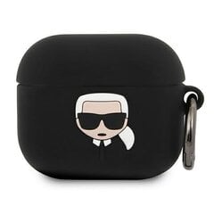 Karl Lagerfeld KLACA3SILKHBK AirPods 3 цена и информация | Аксессуары для наушников | 220.lv