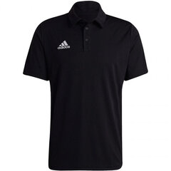 Мужская футболка Adidas Entrada 22 Polo HB5328, черная цена и информация | Мужская спортивная одежда | 220.lv