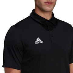 Мужская футболка Adidas Entrada 22 Polo HB5328, черная цена и информация | Мужская спортивная одежда | 220.lv