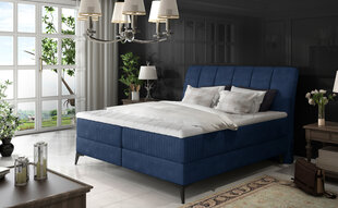 Кровать NORE Aderito, 160x200 см, синяя цена и информация | Кровати | 220.lv