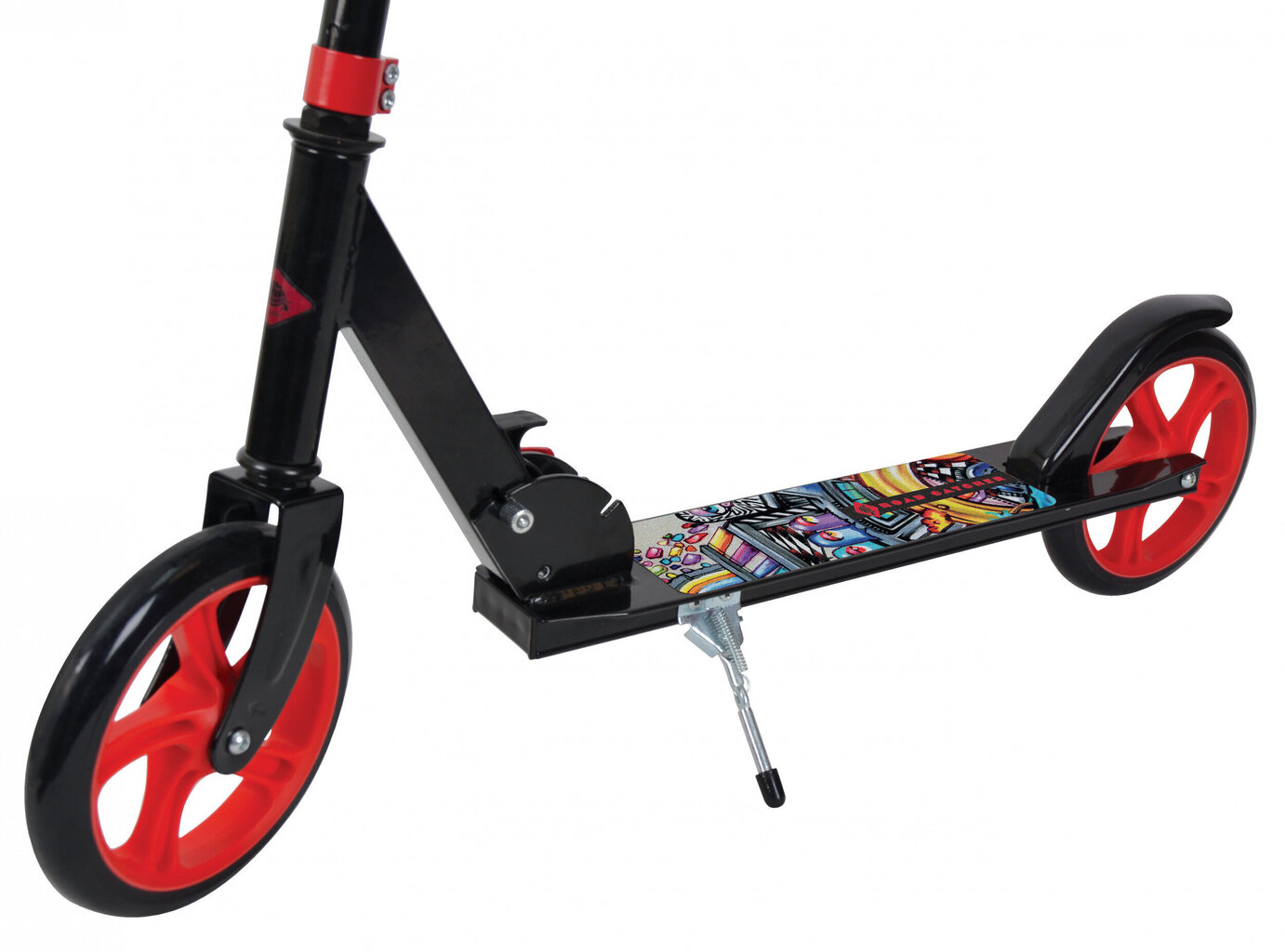 Детский скутер Schildkröt Funsports City Scooter Road Catcher Graffiti,  красный/черный цена | 220.lv