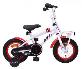 Bērnu velosipēds Amigo 2Cool, 12'', 20 cm, balts cena un informācija | Velosipēdi | 220.lv