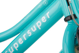 Bērnu velosipēds Supersuper Cooper, 12”, zils cena un informācija | Velosipēdi | 220.lv