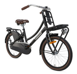 Bērnu velosipēds Popal Daily Dutch Basic, 20", 32 cm, melns cena un informācija | Velosipēdi | 220.lv