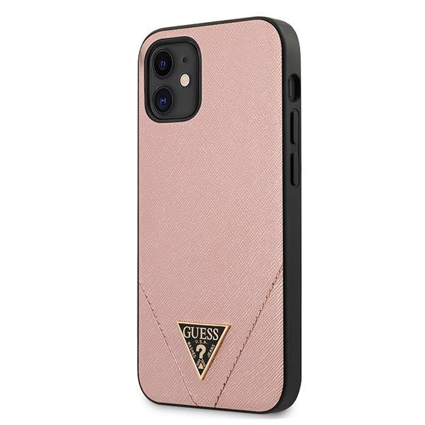 Guess telefona maciņš GUHCP12SVSATMLPI iPhone 12 5,4" cena un informācija | Telefonu vāciņi, maciņi | 220.lv