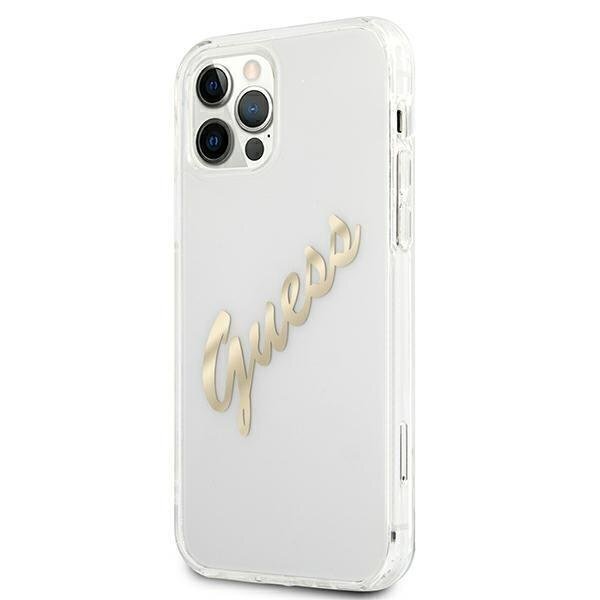 Guess telefona maciņš GUHCP12MKTRSVGO iPhone 12/12 Pro 6.1'' cena un informācija | Telefonu vāciņi, maciņi | 220.lv