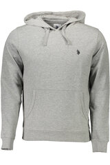 Vīriešu džemperis U. S. Polo, pelēks cena un informācija | Vīriešu jakas | 220.lv