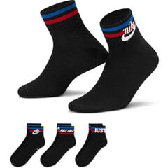 Мужские носки Nike Everyday Essential 3Pack DX5080 010, 3 пары цена и информация | Мужские носки | 220.lv