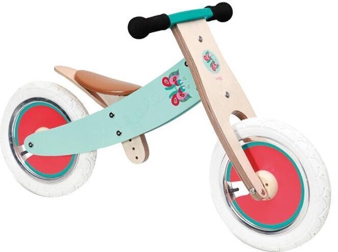 Balansēšanas velosipēds Scratch Balance Bike 12'', zils цена и информация | Balansa velosipēdi | 220.lv