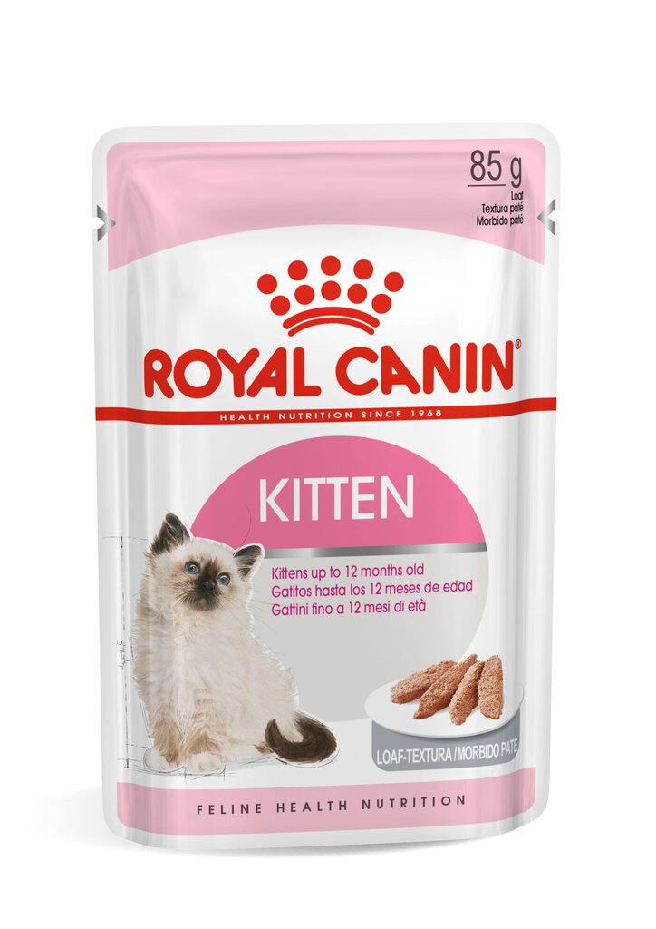 Konservi jauniem kaķiem ROYAL CANIN Kitten, 12x85 g цена и информация | Konservi kaķiem | 220.lv
