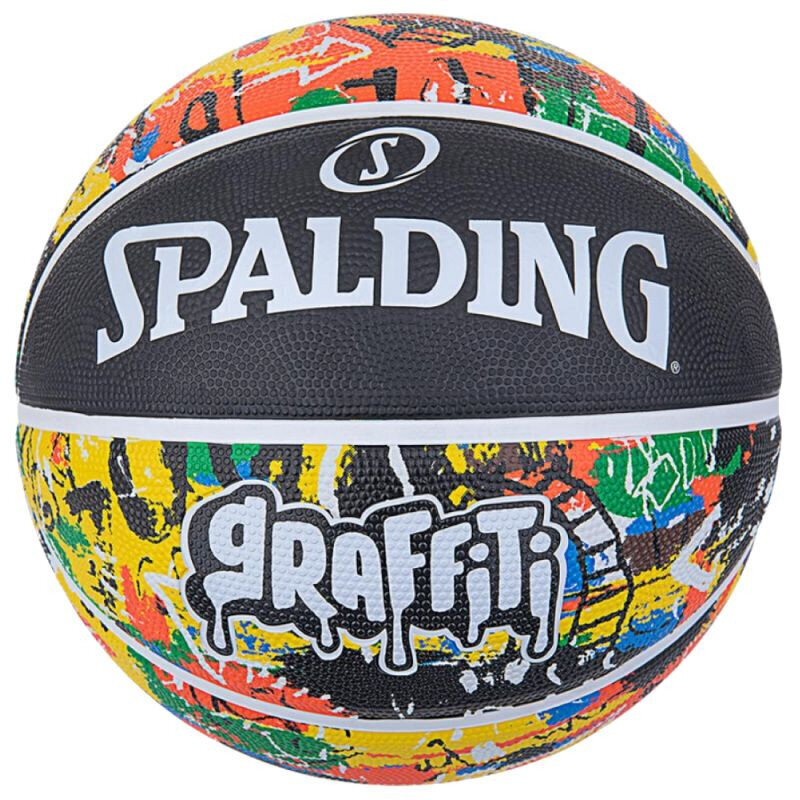 Basketbola bumba Spalding Graffiti Ball 84372Z, 7. izmērs cena un informācija | Basketbola bumbas | 220.lv