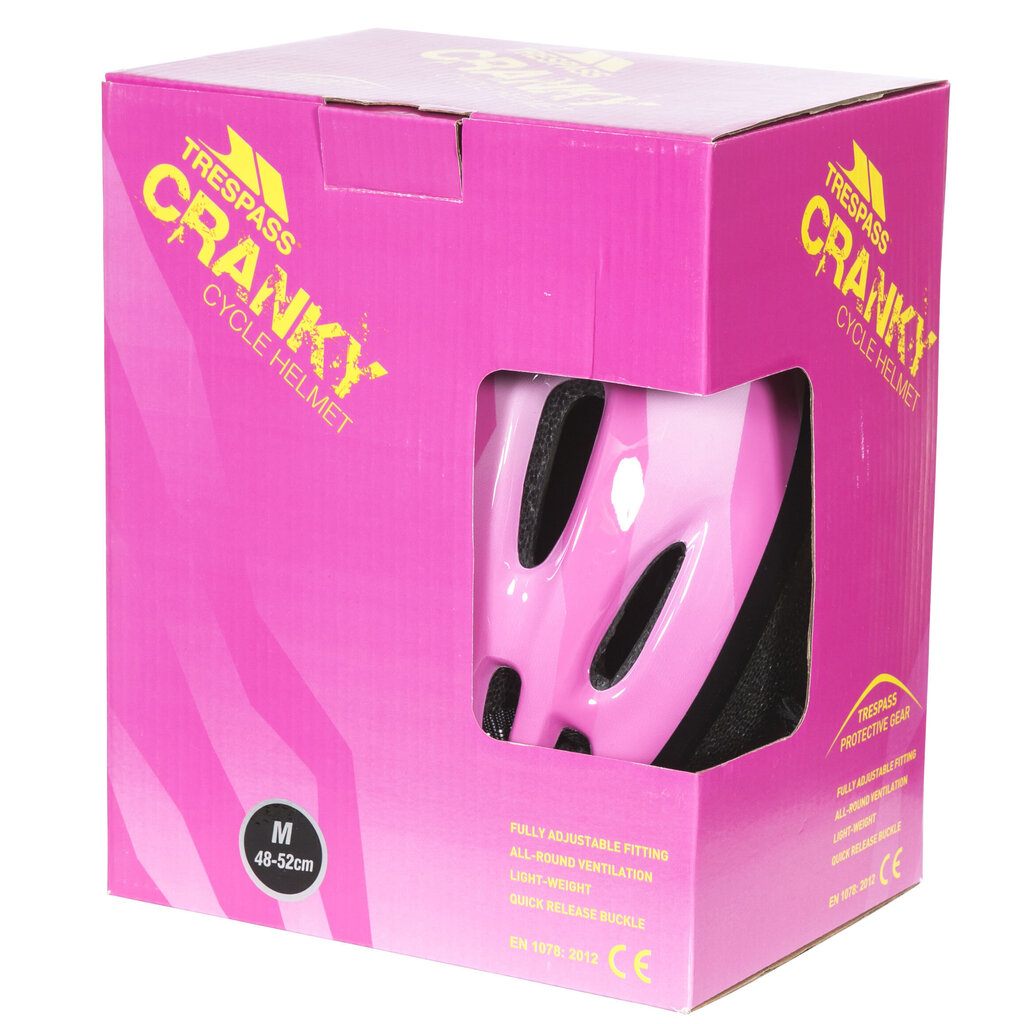 Bērnu velosipēdistu ķivere Cranky Kid's Bike Helmet Ucached10001-PIN.44/48 цена и информация | Ķiveres | 220.lv