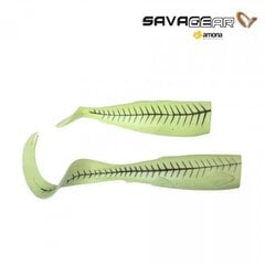 Резинка Savage Gear Cutbait Herring Kit Green Glow Shad 20 см цена и информация | Крючки для рыбалки | 220.lv