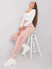 Женские спортивные штаны больших размеров, светло-розовые цена и информация | Брюки | 220.lv