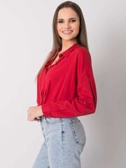 бордовая классическая рубашка camila цена и информация | Женские блузки, рубашки | 220.lv