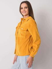 Klasisks sieviešu krekls, tumši dzeltens cena un informācija | Blūzes, sieviešu krekli | 220.lv