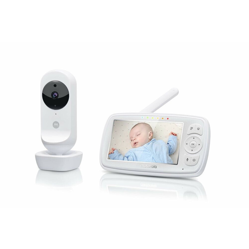 Bērna Novērotājs Motorola VM44 4,3" HD WIFI cena un informācija | Radio un video aukles | 220.lv