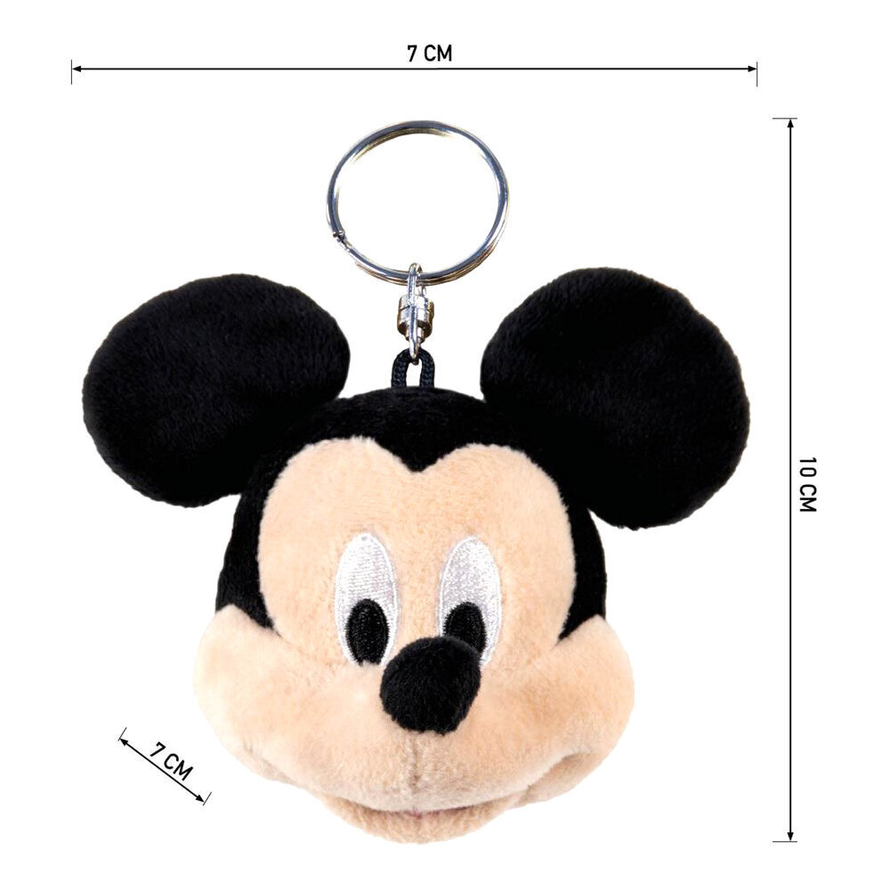 Plīša atslēgu piekariņš Disney Mickey, 11cm cena un informācija | Atslēgu piekariņi | 220.lv