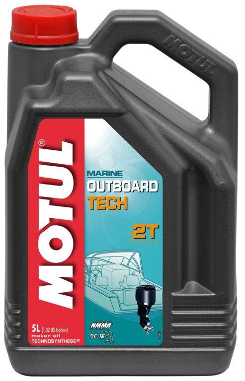 Eļļa MOTUL OUTBOARD TECH 2T 5ltr (101728) cena un informācija | Motoreļļas | 220.lv