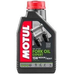 Масло MOTUL FORK OIL EXP. MD ./HV 15W 1 ЛТР (105931) цена и информация | Моторное масло | 220.lv