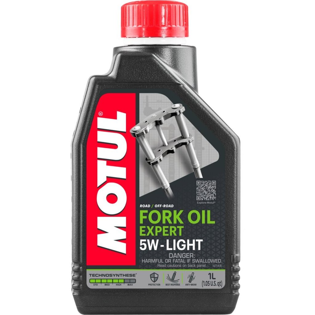 Eļļa MOTUL FORK OIL EXP. LIGHT 5W 1ltr (105929) цена и информация | Motoreļļas | 220.lv