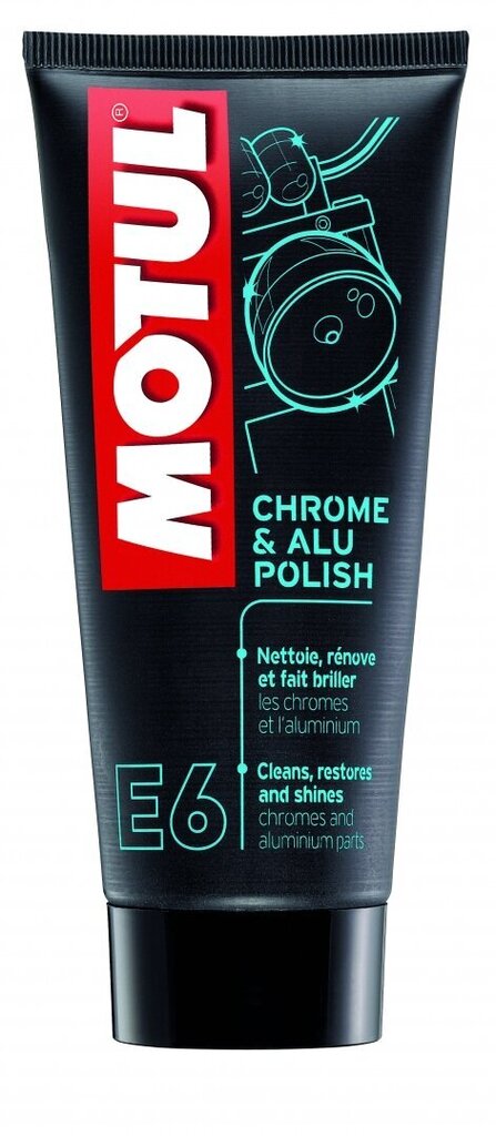 Polirols MOTUL CHROME & ALU Polish E6 0,1ltr (103001) цена и информация | Motoreļļas | 220.lv