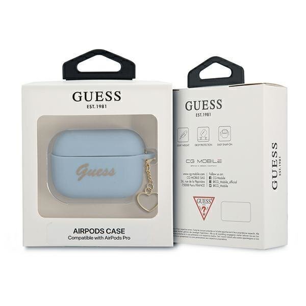 Guess GUAPLSCHSB AirPods Pro цена и информация | Austiņu piederumi | 220.lv