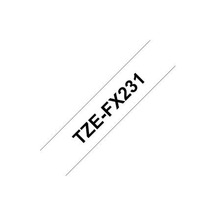 Brother TZe-FX231 TZeFX231 label cena un informācija | Piederumi printerim | 220.lv
