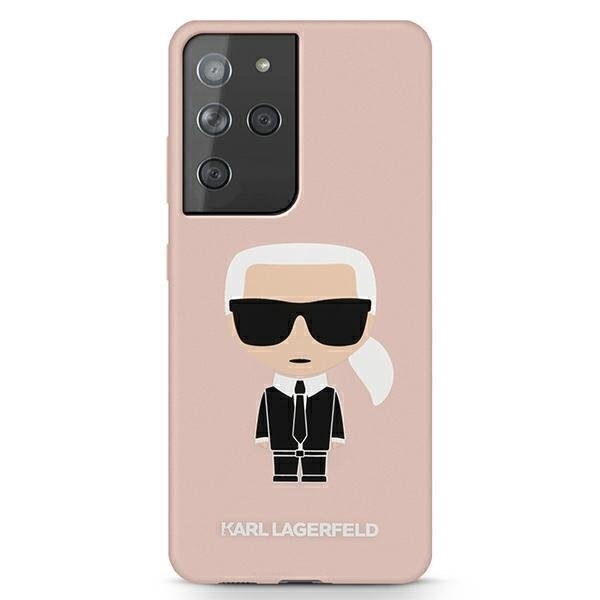 Telefona vāciņš Karl Lagerfeld KLHCS21LSLFKPI S21 Ultra G998 cena un informācija | Telefonu vāciņi, maciņi | 220.lv